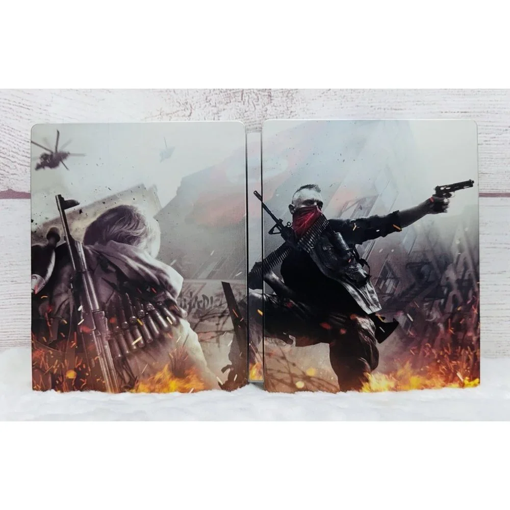 Homefront The Revolution ( PS4, PlayStation 4, 2016) Steelbook NO DISC + Manual